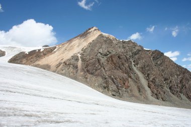 Tien shan dağlar, ak-shyrak region, kyrgyzstan