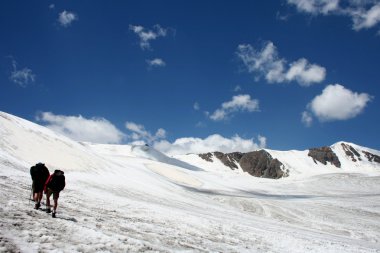 Tien shan dağlar, ak-shyrak region, kyrgyzstan