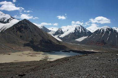 Tien shan dağlar, ak-shyrak region, kyrgyzstan