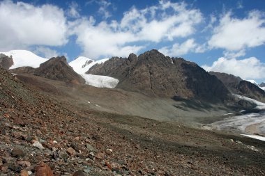 Tien shan dağlar, ak-shyrak region, kyrgyzstan