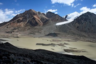 Tien shan dağlar, ak-shyrak region, kyrgyzstan