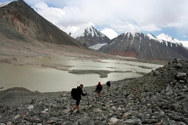 Montagnes Tien Shan, région d'Ak-Shyrak, Kirghizistan — Photo