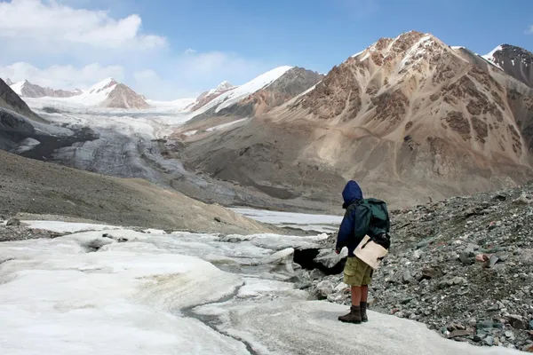 Tien shan góry, ak-shyrak region, kyrgyzstan — Zdjęcie stockowe