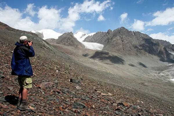 Tien shan góry, ak-shyrak region, kyrgyzstan — Zdjęcie stockowe