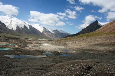 Tien shan dağlar, ak-shyrak region, kyrgyzstan