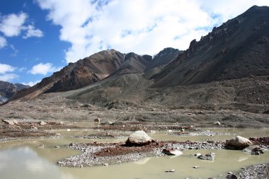 Tien shan dağlar, ak-shyrak region, kyrgyzstan