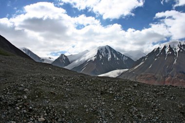 Tien shan dağlar, ak-shyrak region, kyrgyzstan