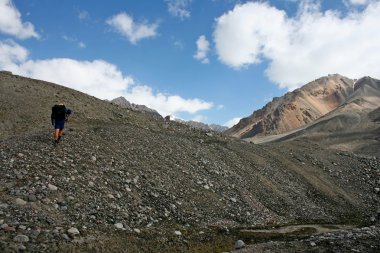 Tien shan dağlar, ak-shyrak region, kyrgyzstan