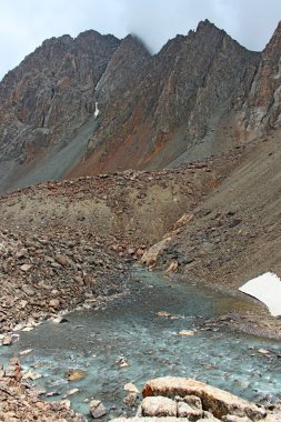Tien shan dağlar, ak-shyrak region, kyrgyzstan