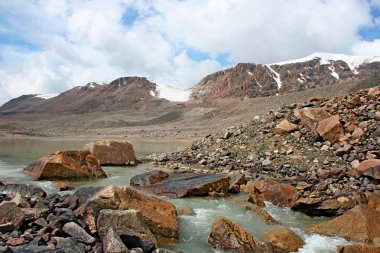 Tien shan dağlar, ak-shyrak region, kyrgyzstan
