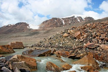 Tien shan dağlar, ak-shyrak region, kyrgyzstan