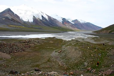 Tien shan dağlar, ak-shyrak region, kyrgyzstan