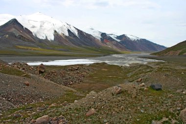 Tien shan dağlar, ak-shyrak region, kyrgyzstan