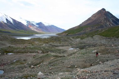 Tien shan dağlar, ak-shyrak region, kyrgyzstan