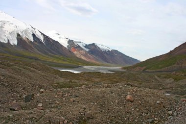 Tien shan dağlar, ak-shyrak region, kyrgyzstan