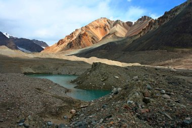 Tien shan dağlar, ak-shyrak region, kyrgyzstan