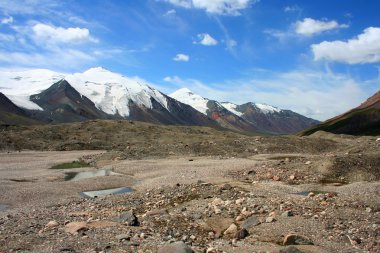 Tien shan dağlar, ak-shyrak region, kyrgyzstan