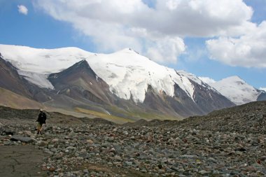 Tien shan dağlar, ak-shyrak region, kyrgyzstan