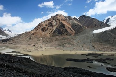 Tien shan dağlar, ak-shyrak region, kyrgyzstan