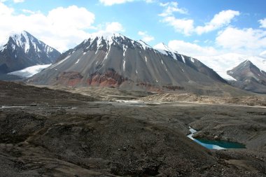 Tien shan dağlar, ak-shyrak region, kyrgyzstan