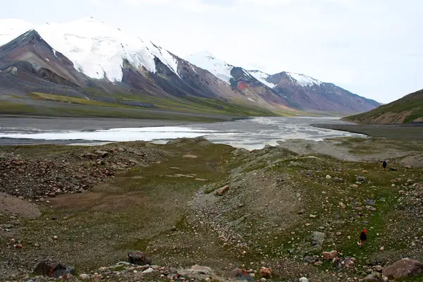 Ťan-Šan, ak-shyrak regionu, Kyrgyzstán — Stock fotografie