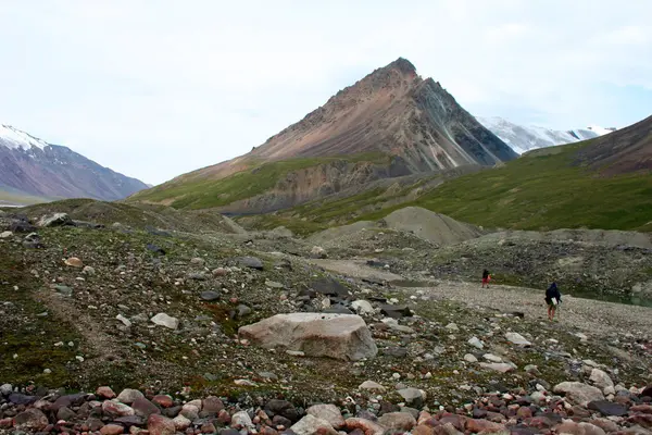 Montagnes Tien Shan, région d'Ak-Shyrak, Kirghizistan — Photo