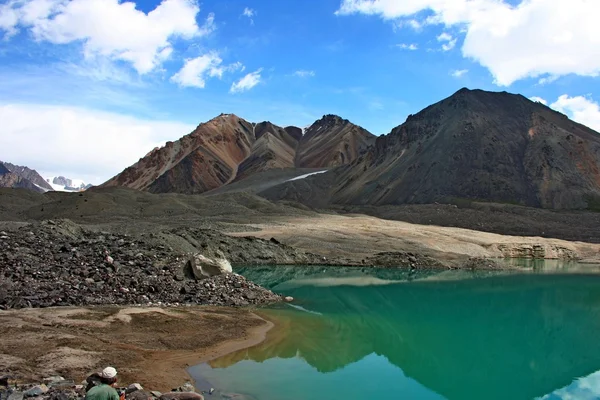 Montañas Tien Shan, región de Ak-Shyrak, Kirguistán — Foto de Stock