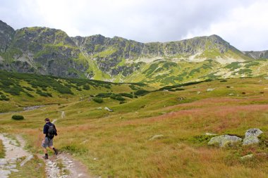 Polonya - beş havuz Vadisi Dağları tatry