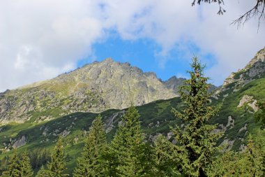 Polonya - beş havuz Vadisi Dağları tatry