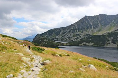 Polonya - beş havuz Vadisi Dağları tatry