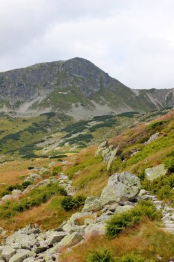 Polonya - beş havuz Vadisi Dağları tatry