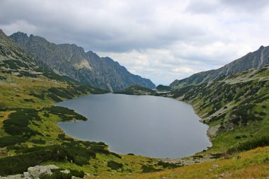 Polonya - beş havuz Vadisi Dağları tatry