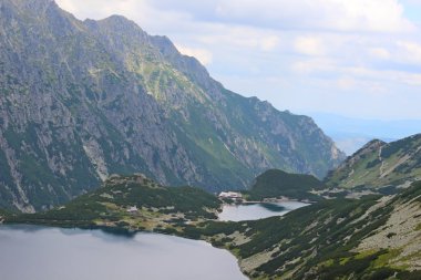Polonya - beş havuz Vadisi Dağları tatry