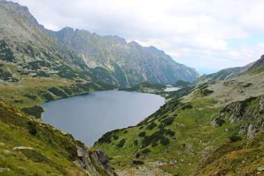 Polonya - beş havuz Vadisi Dağları tatry