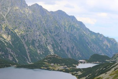Polonya - beş havuz Vadisi Dağları tatry