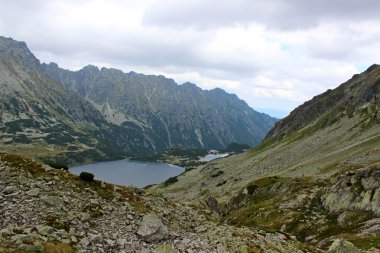 Polonya - beş havuz Vadisi Dağları tatry