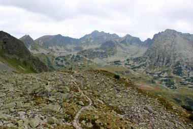 Polonya - beş havuz Vadisi Dağları tatry