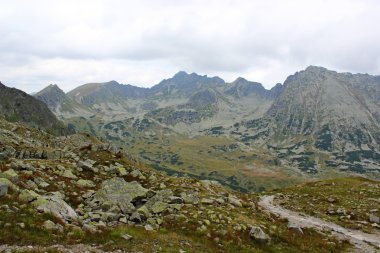 Polonya - beş havuz Vadisi Dağları tatry