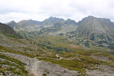 Polonya - beş havuz Vadisi Dağları tatry