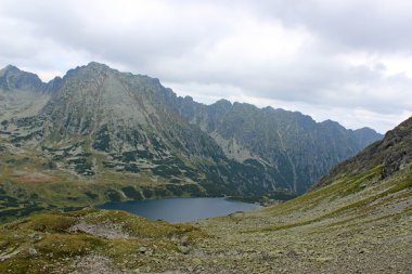Polonya - beş havuz Vadisi Dağları tatry