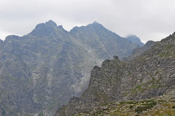 Татранських гір, гори Rysy — стокове фото