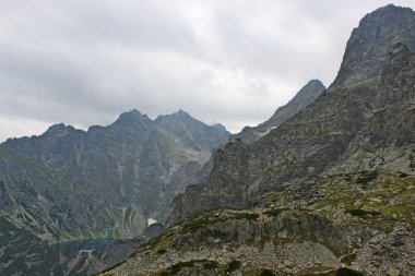 Polonya tatras dağda mnich