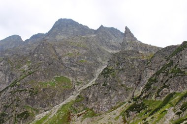 Polonya tatras dağda mnich