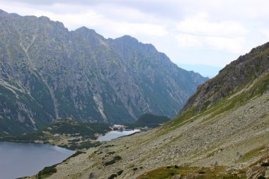 Polonya - beş havuz Vadisi Dağları tatry