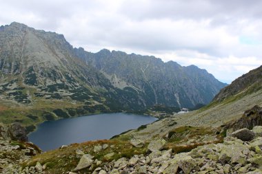 Polonya - beş havuz Vadisi Dağları tatry