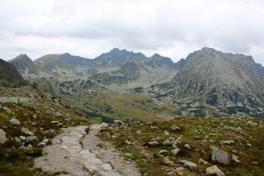 Polonya - beş havuz Vadisi Dağları tatry
