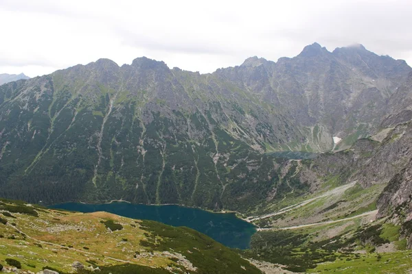 Szem, a tenger, Tátra, Lengyelország — Stock Fotó