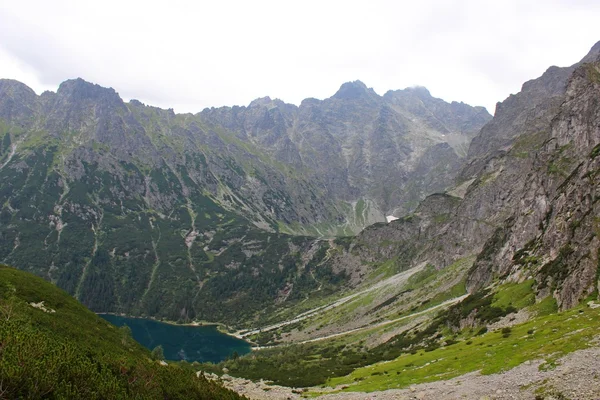 Szem, a tenger, Tátra, Lengyelország — Stock Fotó