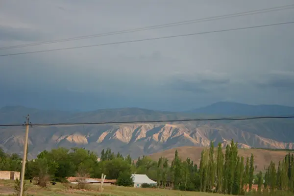 Góry Tien shan, Kirgistan — Zdjęcie stockowe