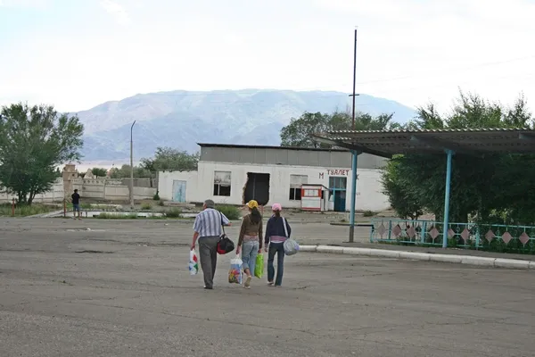 Bazar w Kirgistanie — Zdjęcie stockowe